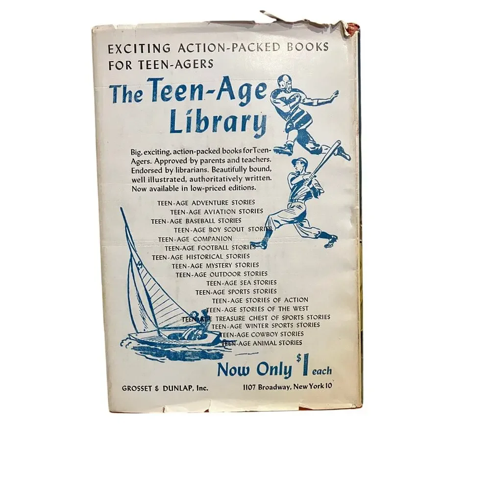 Teen-Age Treasure Chest of Sports Stories Charles Coombs‎ Vintage HC